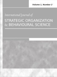 International Journal of Strategic Organization and Behavioural Science Vol.1, No.2 (PBK) Print Edition