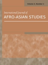 International Journal of Afro-Asian Studies: Vol.3, No.1 (PBK) Print Edition