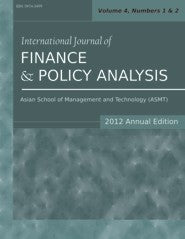 International Journal of Finance and Policy Analysis (2012 Annual Edition) (PBK) Print Edition