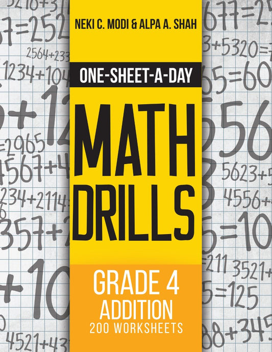 Grade 4 Addition (Book 9 of 24) (PBK) Print Edition