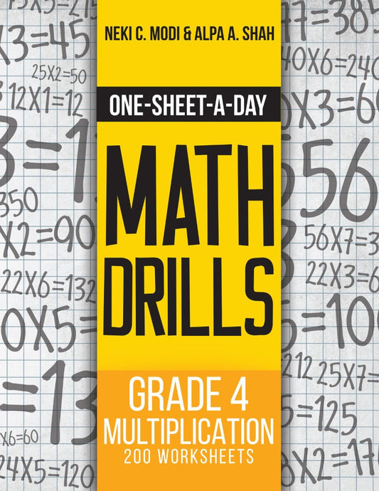 Grade 4 Multiplication (Book 11 of 24) (PBK) Print Edition