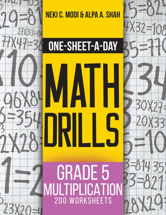 Grade 5 Multiplicationn (Book 15 of 24) (PBK) Print Edition