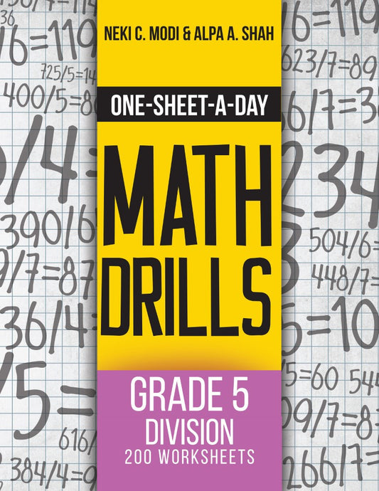 Grade 5 Division (Book 16 of 24) (PBK) Print Edition