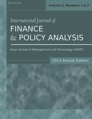 International Journal of Finance and Policy Analysis (2013 Annual Edition) (PBK) Print Edition