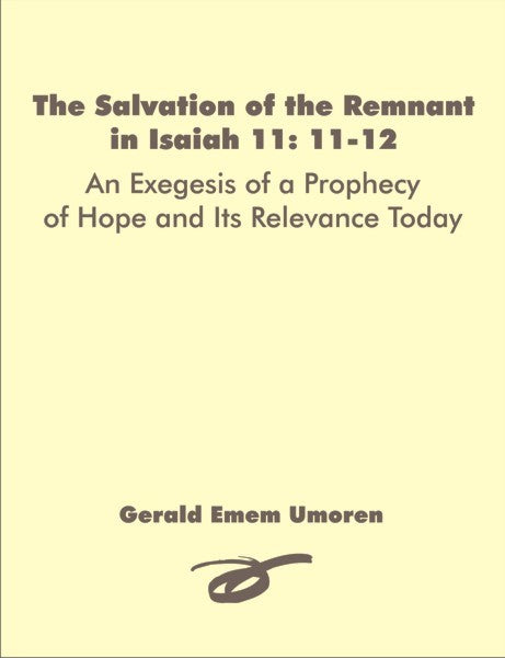 Umoren, Gerald Emem (PBK) Print Edition