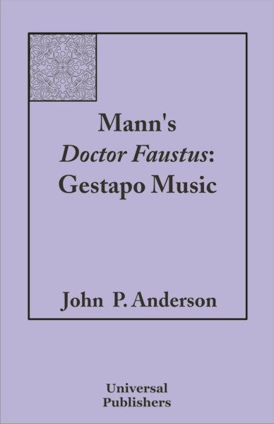 Mann's Doctor Faustus (PBK) Print Edition