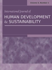 International Journal of Human Development and Sustainability Vol.4, No.1 (PBK