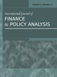 International Journal of Finance and Policy Analysis Vol.3, No.2 (PBK) Print Edition