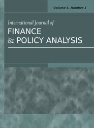 International Journal of Finance and Policy Analysis: Vol.4, No.1 (PBK) Print Edition