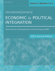 International Journal of Economic and Political Integration (2012 Annual Edition) (PBK) Print Edition