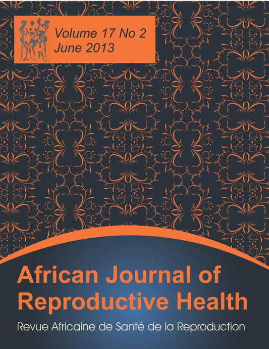 African Journal of Reproductive Health: Vol.17, No.2 (PBK) Print Edition