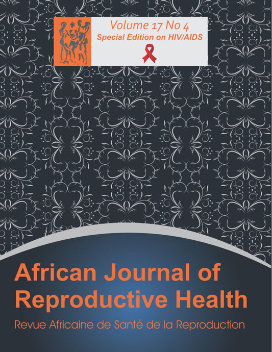 African Journal of Reproductive Health: Vol.17, No.4 (Special Edition) (PBK) Print Edition