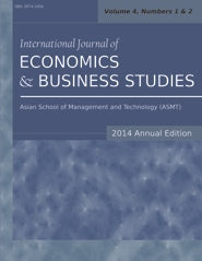 International Journal of Economics and Business Studies (2014 Annual Edition) (PBK) Print Edition