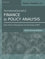 International Journal of Finance and Policy Analysis (2015 Annual Edition) (PBK) Print Edition