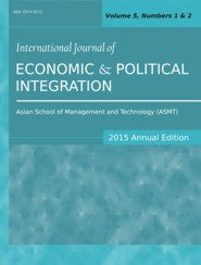International Journal of Economic and Political Integration (2015 Annual Edition) (PBK) Print Edition